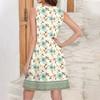 Women's Summer Fashion Tank Dress A-Line Sleeveless Casual Floral/Solid Pocket Dress