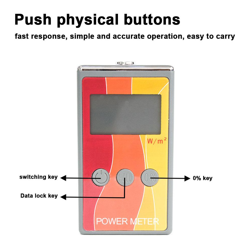 Infrared Insulation Intensity Tester Solar Film Thermal Insulation Tester Infrared Power Meter Direct Display of