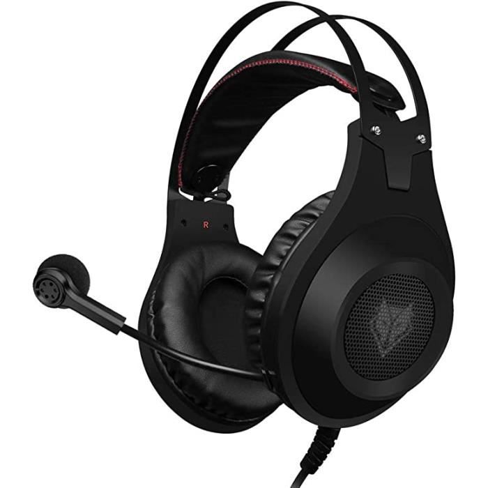 Casque de jeu NUBWO N2, adapté pour Xbox One PS4 Playstation 4, micro-casque ordinateur micro-ordinateur stéréo Microphone de jeu Fo