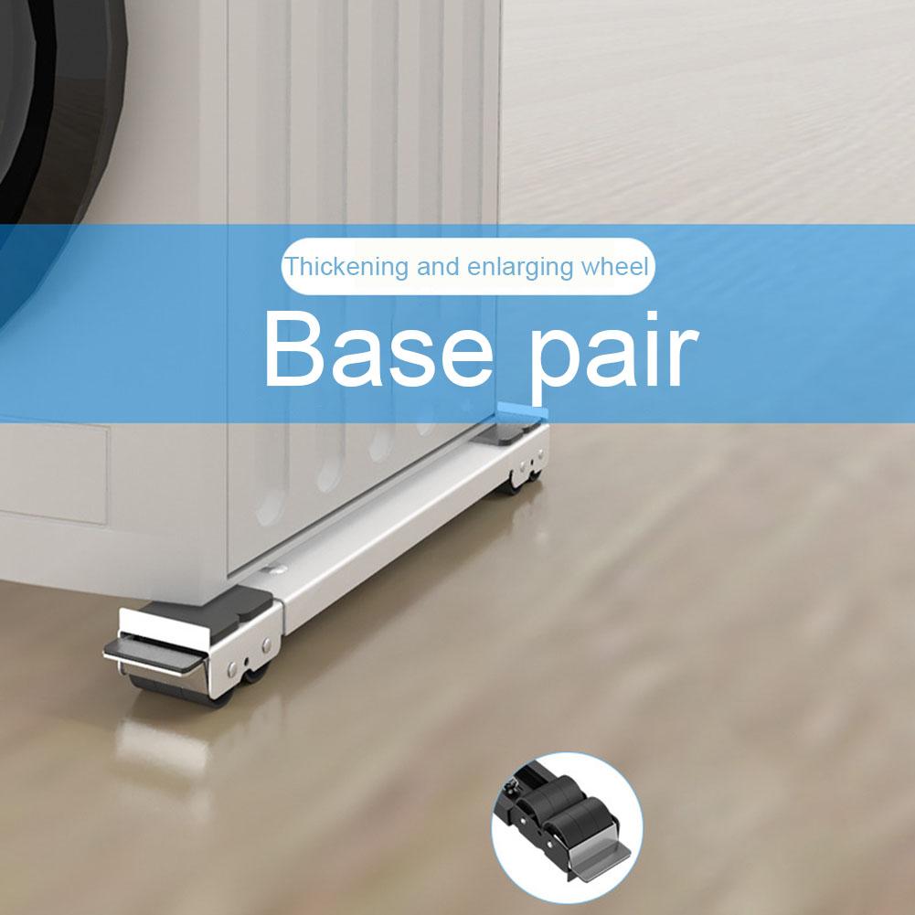Washing Machine Stand Movable Refrigerator Raised Base Mobile Roller Bracket Wheel Bathroom Kitchen Accessories Home Appliance