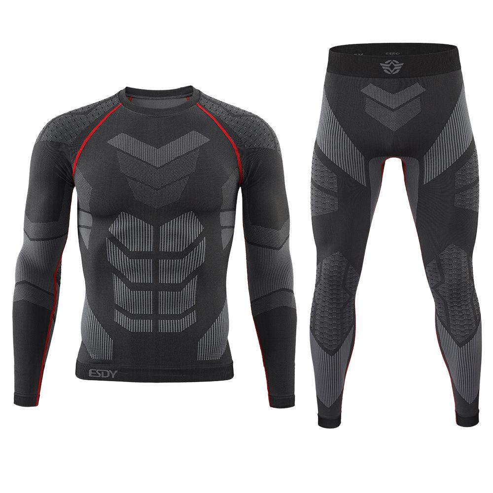 ESDY Iron Man Thermal Cycling Set A203: Moisture-Wicking, Seamless, Breathable, Sport Fit.