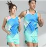 Men's and Women's Summer Running Vest and Shorts Set for Marathon Training and Fitness, Available with Custom Printing