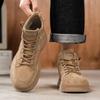 Martin Boots Men's New Autumn Mid-top Casual Sports Outdoor Leather High-top Retro British Booties
