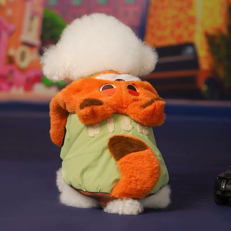 Zimowe Ciepłe Pogrubione Bawełniane Ubranka dla Misia Teddy, Bichona Frise i Szczeniąt