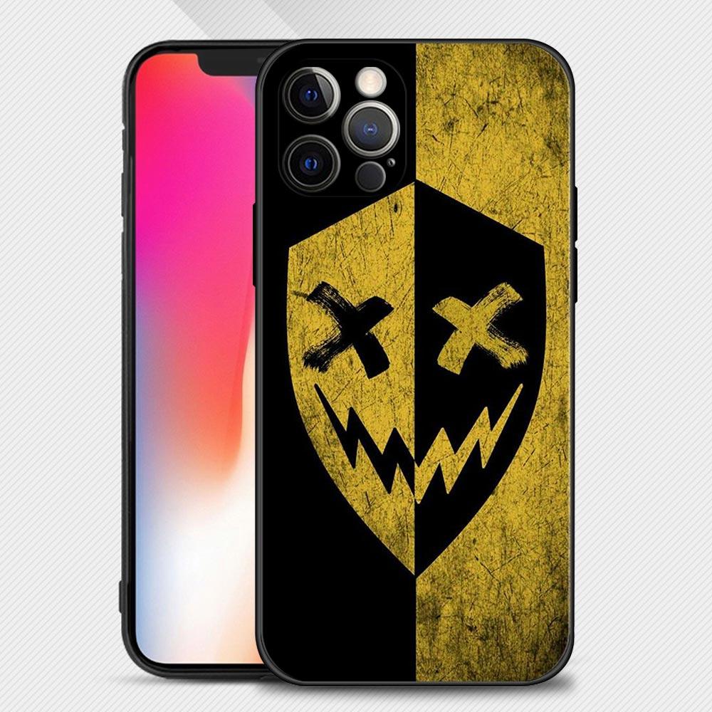 Scary Smile Skeleton Devil Case For Apple iPhone 14 13 12 11 Pro Max 13 12 Mini XS Max XR X 7 8 Plus 6 6S Silicone Shell
