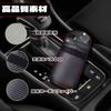 QEZEZA Radio Wave Blocking Pouch Key Carbon Fiber Material Anti-Skimming RFID Car Key Anti-theft