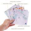 100 Pieces Wrapping Craft DIY Washi DIY Origami Colored Craft Square DIY Memo DIY Folding Paper, Paper, Origami, Paper, Paper, Supplies, Paper, Paper,
