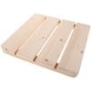 Alfombrilla de suelo antideslizante para sauna de madera 30x30 cm Plataforma de ducha elevada para baño Spa Sala de vapor Junto a la piscina Zonas húmedas