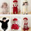 Candy Color Baby Beret Hat for Girls Autumn Winter Knitted Hat Sweet Infant Beanie Cap Fashion Kids Accessories 1-4 Years