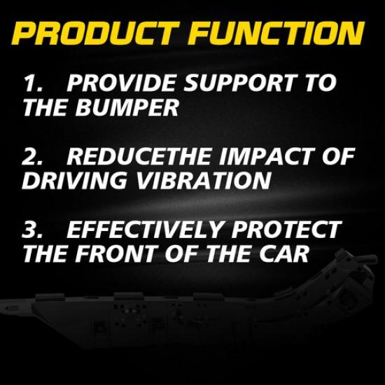 For 2010-2014 Subaru Legacy Outback Front Left&Right Bumper Support NEW Brackets