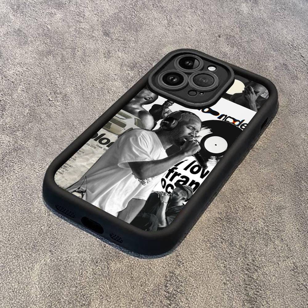 Singer F-Frank O-Ocean Phone Case IPhone 16 Plus 15 11 14 12 13 17 Pro Max Shockproof Soft Cover