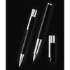 Lamy scala black pen - simple fountain pen with sturdy all-metal body and lacquered finish - EF w...