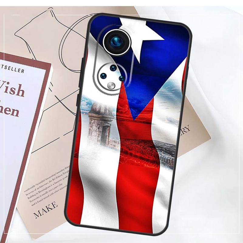 Puerto Rico Flag Case For Honor Magic 5 6 7 8 Pro X9a X9b X9c X9d X8b X8c Win RT 50 70 90 200 400 Lite Cover