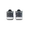 Jordan Air Jordan 1 Synthetic Leather Slip Resistant Abrasion Resistant Low top Skateboard Shoes Unisex Black White 553558-152(Team731)