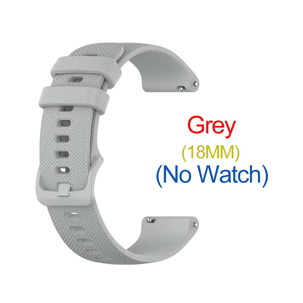 Soft Strap For Garmin Venu 2S Vivomove 3S Wristband 18mm Silicone Smart Watch Band Bracelet Replacement Accessories