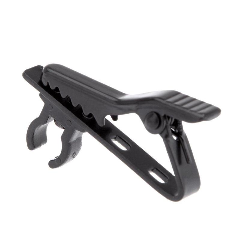 3/5/10Pcs Lavalier Microphone Clip Mic Lapel Collar Clamp Mount Microphone Accessories Kit for Video Conferences