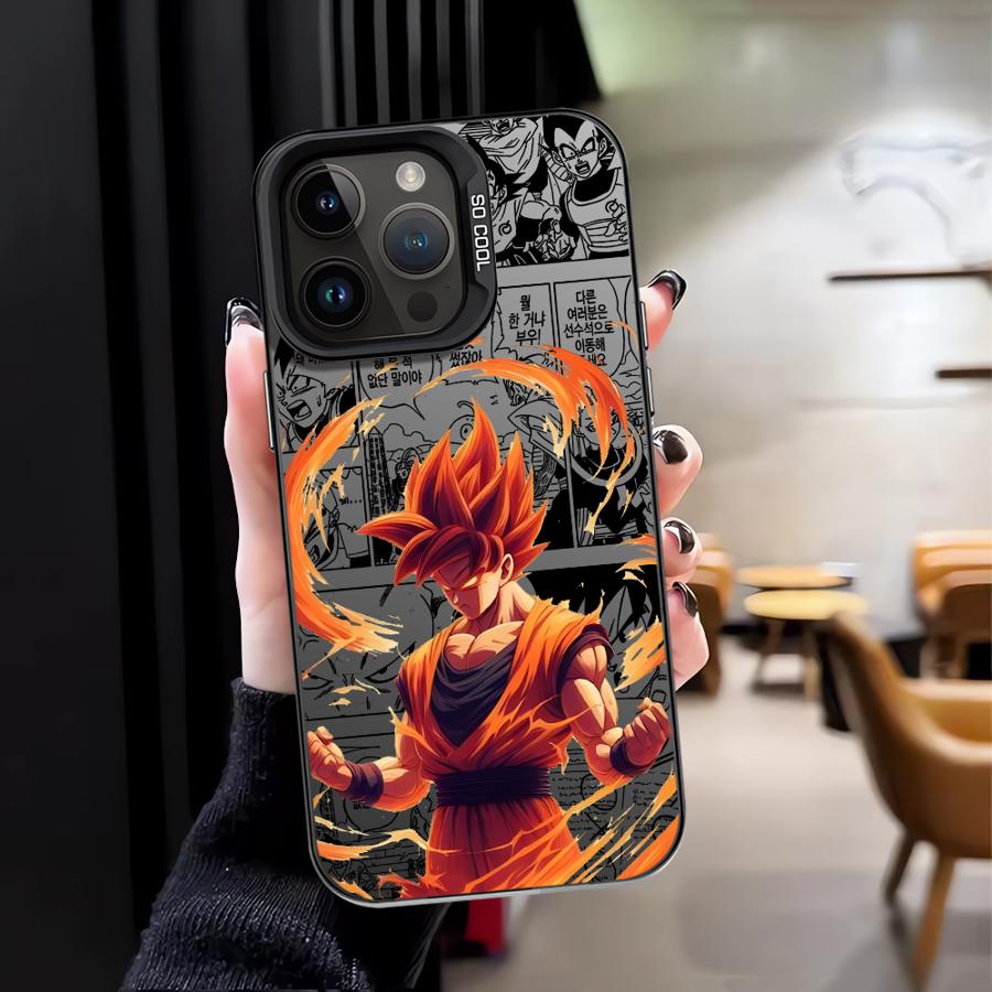 Dragon Ball Cool Goku Phone Case for iPhone 17 Air 11 12 13 Pro Max 14 15 16 Plus 16e Soft Shell