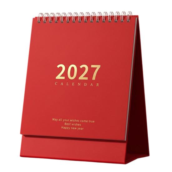Blocco Lista di Controllo Attività Calendario da Scrivania 2026-2027, Ottobre 2026-Dicembre 2027 Calendario 14 Mesi, Grande Planner Accademico per Studenti Pianificazione Desktop, Organizzazione