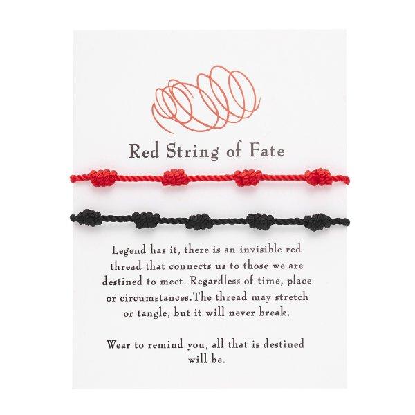Handmade 7 Knots Red String Bracelet Protection Good Luck Amulet for Success Prosperity Friendship Rope Wristband Jewelry Gift