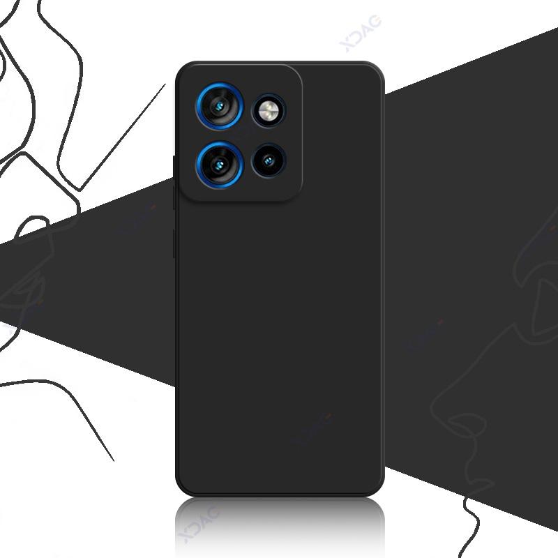 Handyhüllen für Motorola ThinkPhone 25 ThinkPhone25 5G 360 Weiche Luxus Quadratische Flüssigsilikon Rückseite Abdeckungen Schutz