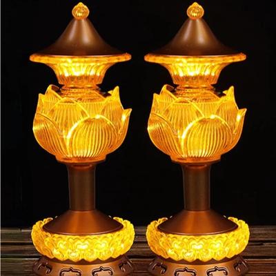 Crystal Candle Holder Plastic Newly Married Housewarming Offerings Buddhist Tools In Buddhist Temples Home Decoration Decoration