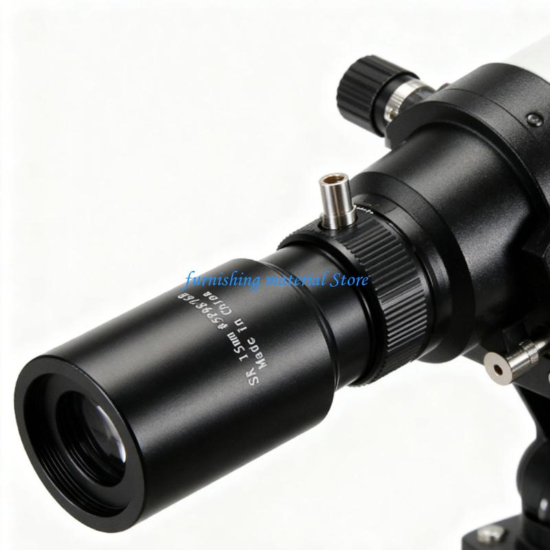 Y5GD Lightweight Plastic Accessory 15mm Eyepiece 0.965Inch Enhancing Optics Quick Install Stargazing Astronomy Fun