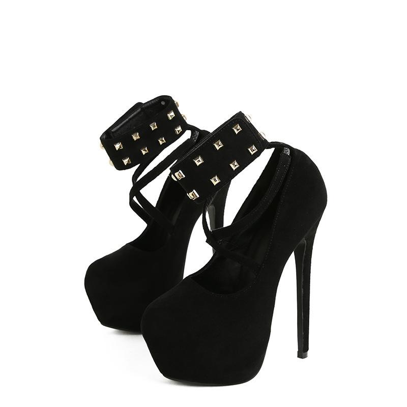 

Мода Женская Мода Высокий Каблук Новые Ногти Красная Ива Анкола Высокий Каблук с Платформой Женские Сандалии Сексуальные Туфли для Вечеринки Танца на Пилоне Tacones 35 чёрный