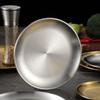 NHZHIW Mirror Stainless Steel Serving Tray