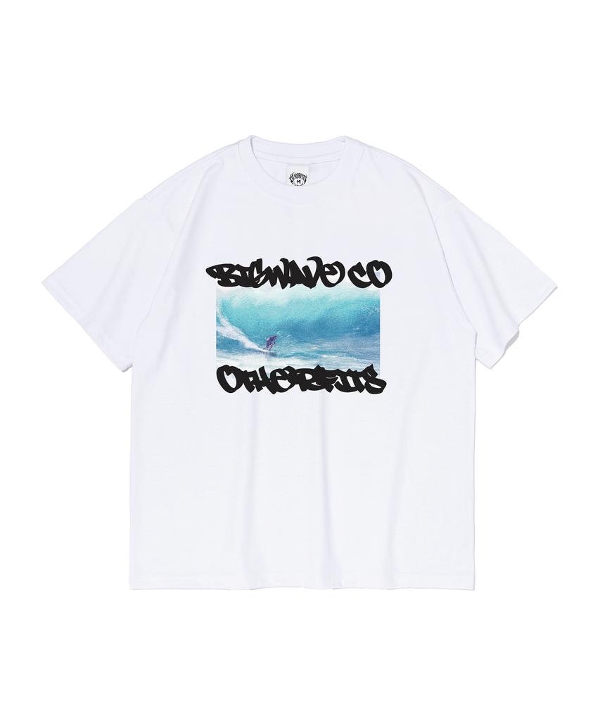 OTHERFITS Break A Wave Short Sleeve T-Shirt (White)