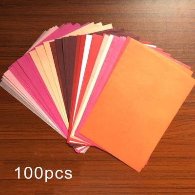 100 stück Bouquet Verpackung Papier Perlglanz Mehrzweck Blume Verpackung Blätter für