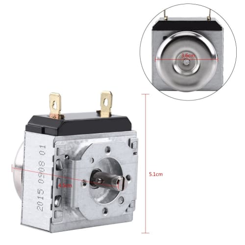 Spínací hodiny topinkovače + 60minutový časovač Náhradní příslušenství pro mikrovlnnou nebo elektrickou troubu
