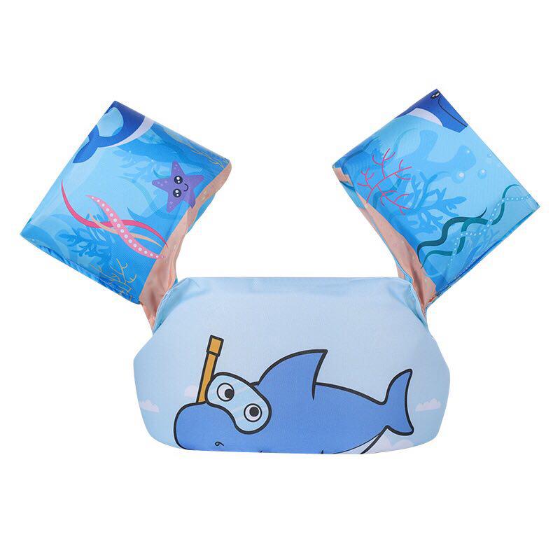 Rooxin Kids Pool Floats Baby Swimming Vest Foam Armbands Buoy for Infants Better than Inflatable Rings for Learning to Swim