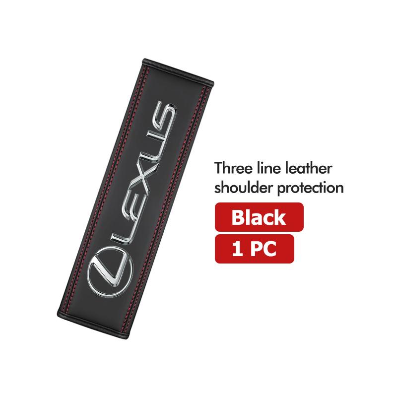 

1/2PCS Car Seat Belt Safety Belt Shoulder Cover Auto Accessories For Lexus RX350 IS250 CT200h ES250 ES300h NX300h IS200 GS300
