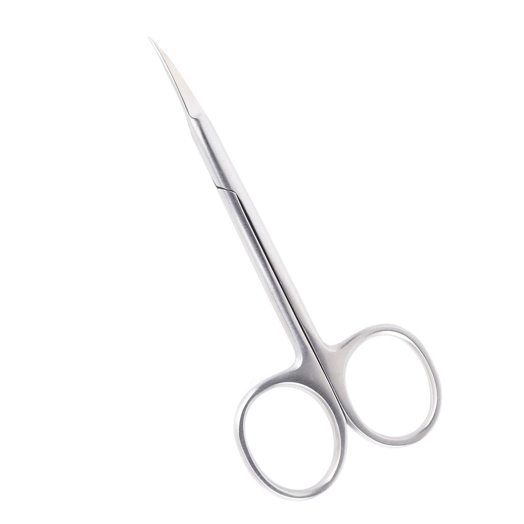 Professionelle Präzise Spitzenschere Nagelhautschere Edelstahl Gebogene Klinge Maniküre Schere