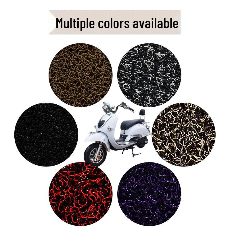 Big Turtle King Electric Motorcycle Non-Slip, Rainproof Foot Pad Silk Ring