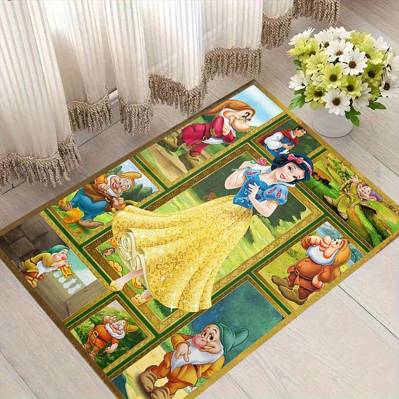 

1pc Disney Cartoon Characters Pattern Carpet Area Rug Non-slip Carpet Hand Washable Floor Mat Suitable For Living Room Bedroom Home Decor Ro 60cm by 90cm