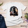 Bernese Mountain Dog Dog Yoga Stars Moon Zen Galaxy Nature Unisex T Shirt