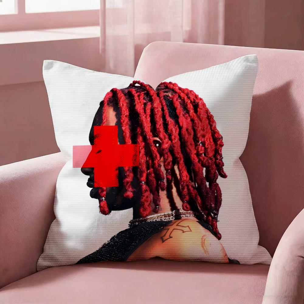 P-Playboi Carti Cushion Cover Fabric Soft Furnishing,Pillowcase, Cushion Cover, Sofa Pillow, Home Decoration