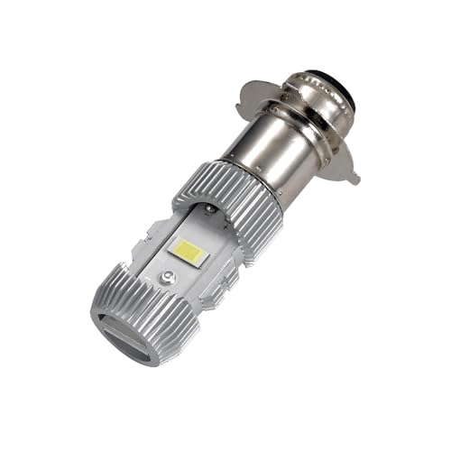 HADUDU LED Headlight Bulb Hi/Lo Switching 12V-85V/20W 6000K 2000lm (PH12 Equivalent) White