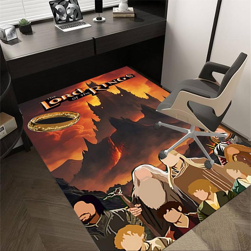 

1 шт. Ковер Властелин Колец, для декора дома и офиса, Коврик под кресло, Праздничный подарокL1499 60cm by 90cm