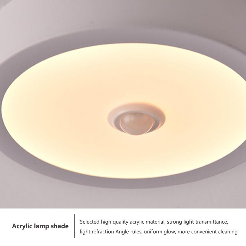 Modern LED Ceiling Lamp Human Body Induction Home Decor Fixture For Aisle Balcony Corridor Hallway Kitchen Ceiling Decor Lusters