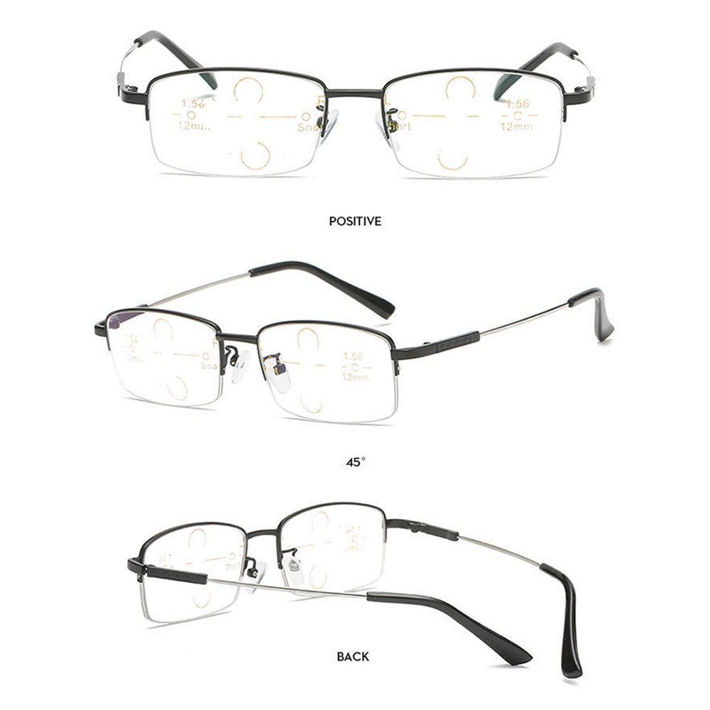 Multifocal Presbyopia Eyeglasses Progressive Near Far Hyperopia Glasses Optical Eyewear  Men Women