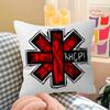 Popular Rock Band Red Hot Chili Peppers Cushion Cover Pillow Cover Decor Pillowcase Printed Cushion Case for Couch