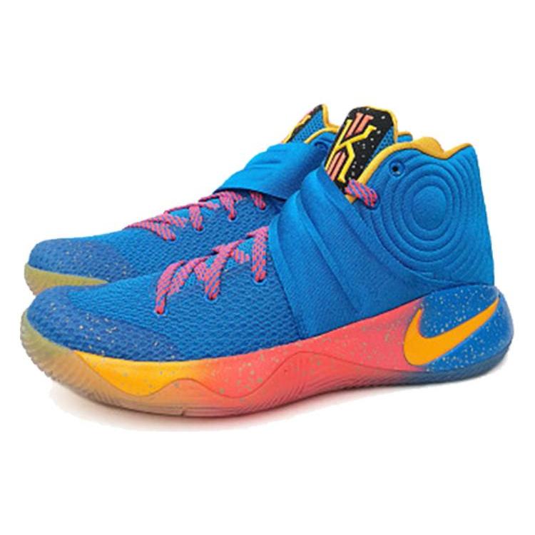 Nike Kyrie 2 Promo 'EYBL' (Unisex) Photo Blue / University Gold-Black Basketball Shoes 847687 470