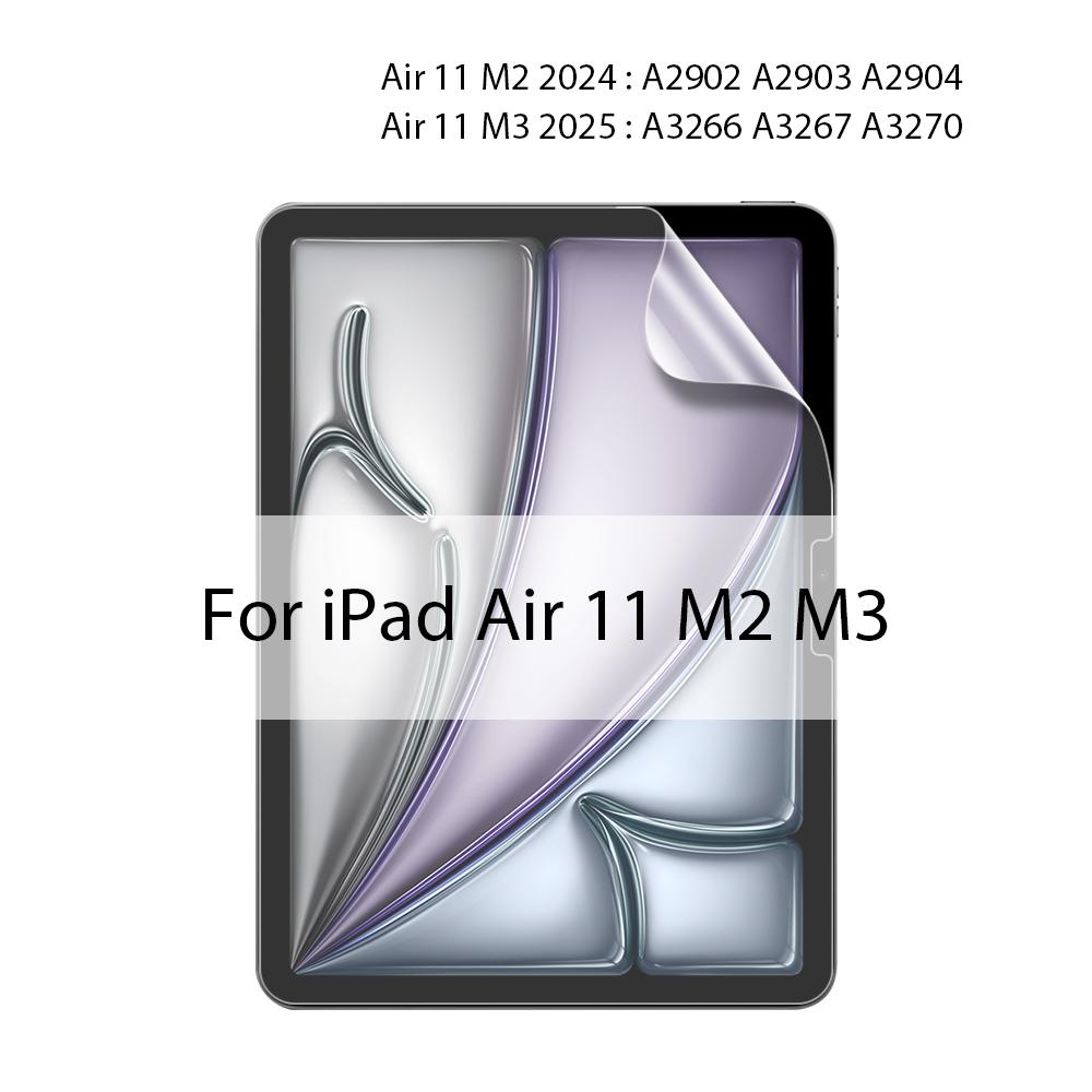 2PCS Paperlike Screen Protector For iPad 13 11th M4 M5 12.9 Air 11 M2 M3 5 4 3 10 9 9th 10th Generation Mini 6 7 Feel Paper Film