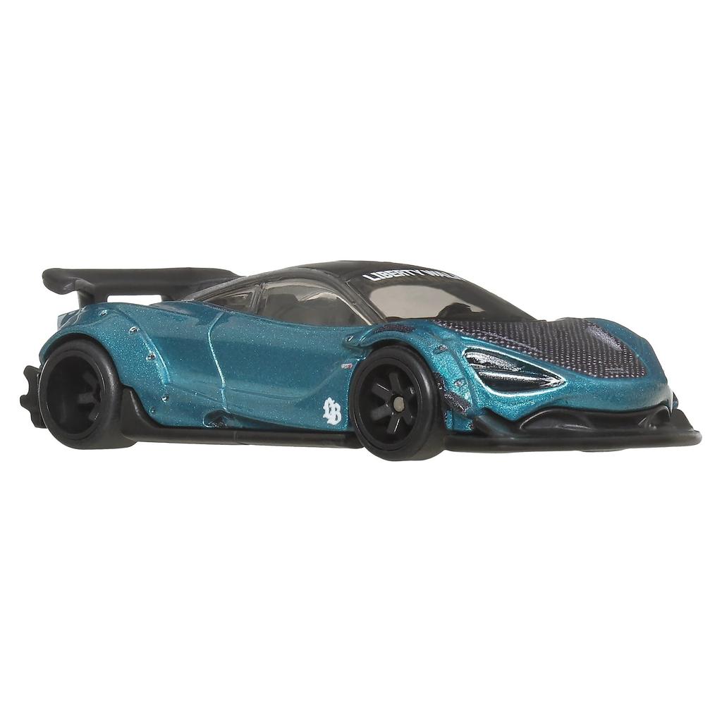 Hot Wheels Car Culture Silhouette Liberty Works McLaren 720S Vehicle Toy Miniature Car for Ages 3 and JBK47 Up, Green,