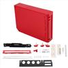 For Full Case Cover Housing Shell with Buttons - Transparent Housing Shell Case for Game Console E