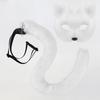 Handmade Plush Cat Mask Tail Set Cosplay Costume Party Dress Up Accessory