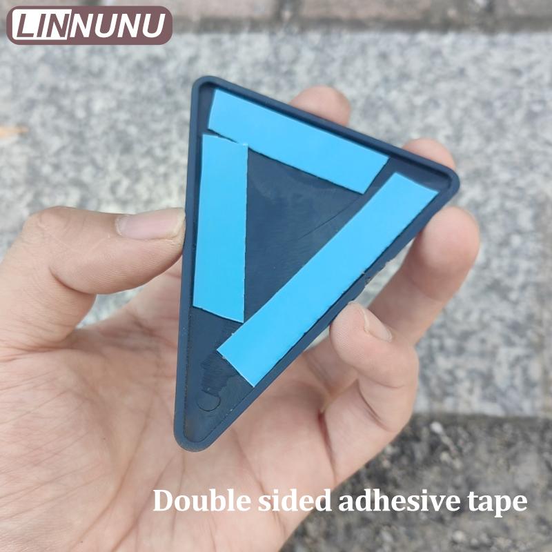 LINNUNU Car Logo Stickers Steering Wheel Emblem Wheel Hub Front and Rear Stickers Auto Exterior Accessories For Deepal L07 Sl03