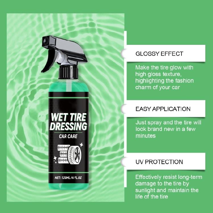 Tire Foam Cleaner & Protector Easy to Use Tire Sprays Foam Protectant Long Lasting Shine for a Brilliant Lasting Shine